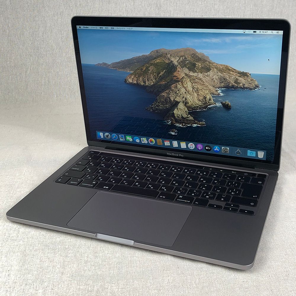 【本体のみ】Apple MacBook Pro (13インチ， 2020， Thunderbolt 3ポート x 4)【i5・16GB・512GB】A2251 EMC3348/LT-241571（244759）