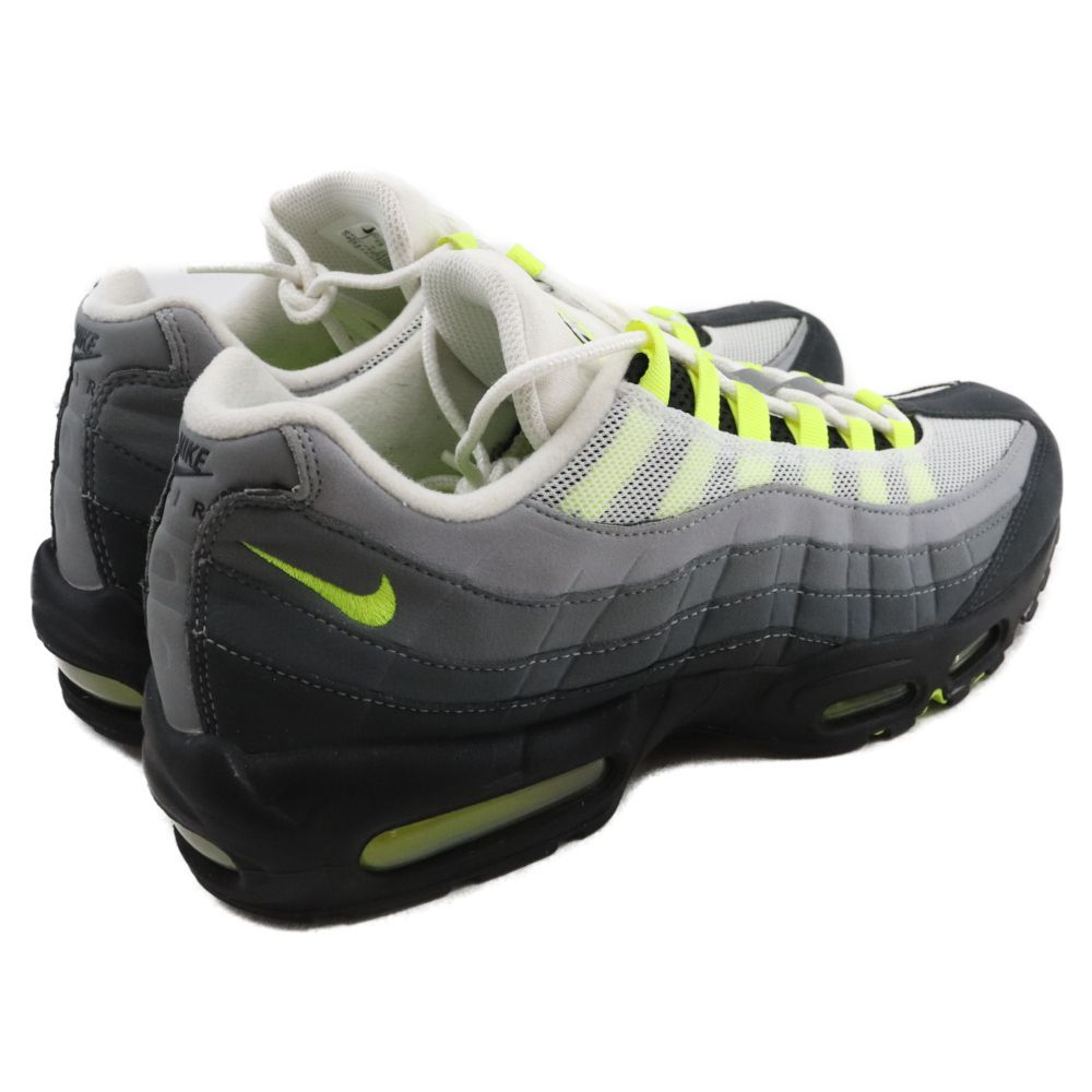 NIKE (ナイキ) AIR MAX 95 OG Neon Yellow 2020 CT1689-001 エアマックス95 OG イエローグラデ  ローカットスニーカー グレー/イエロー US9.5/27.5cm - アウトレット値下