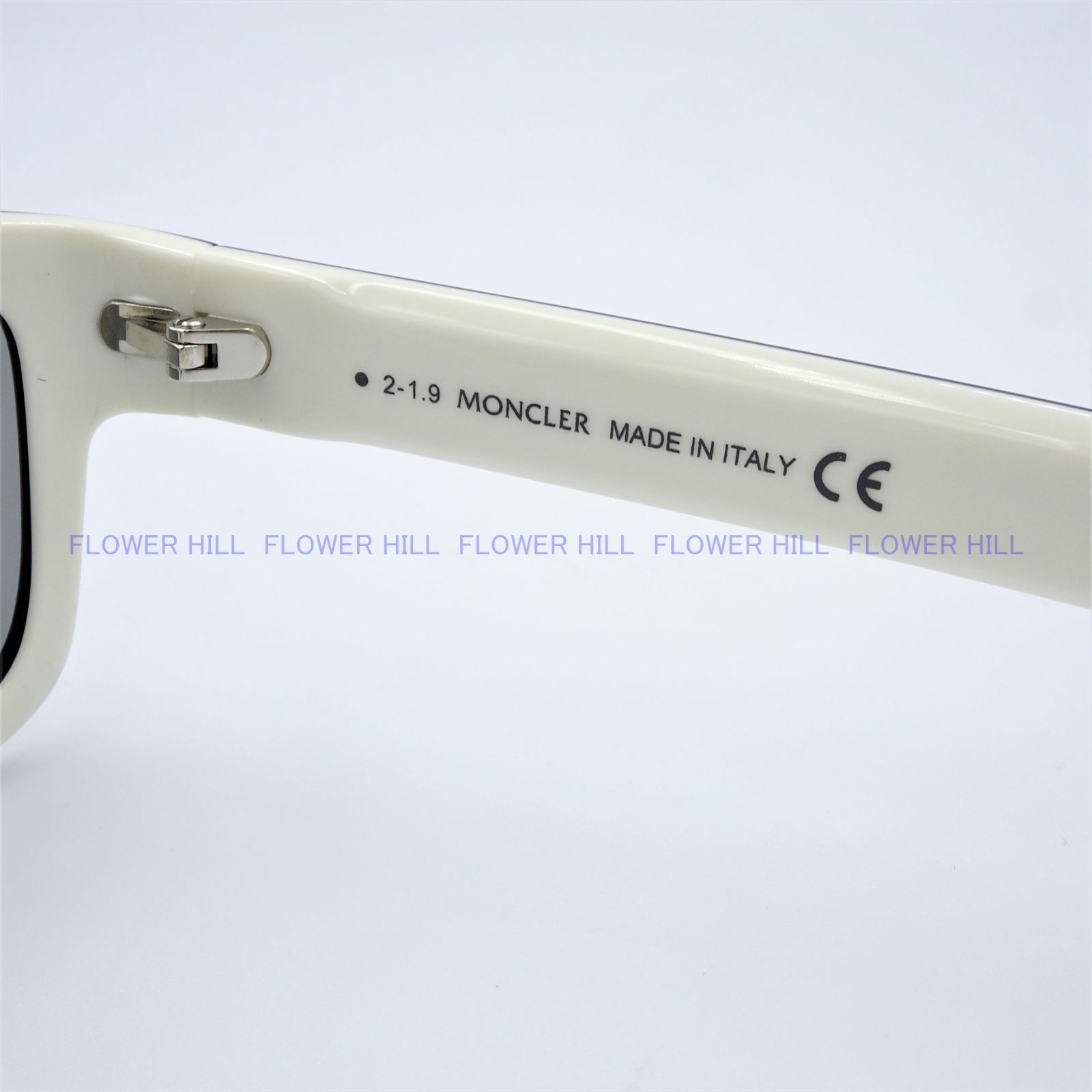 MONCLER モンクレール ML0114 92C サングラス ダークネイビー/ホワイト 
