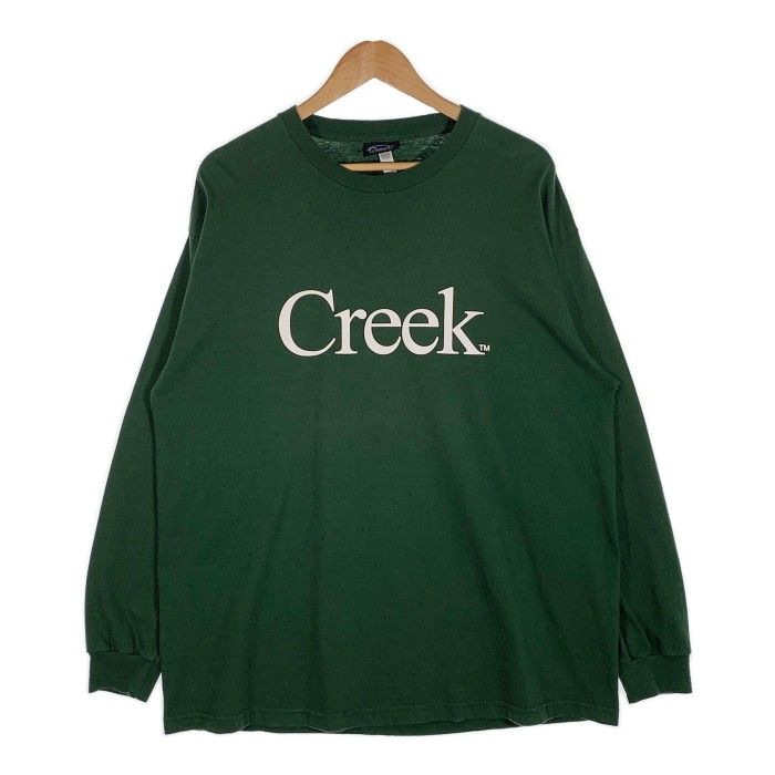 Creek Angler's Device クリーク L/S Tee ロングスリーブTシャツ グリーン Size XL