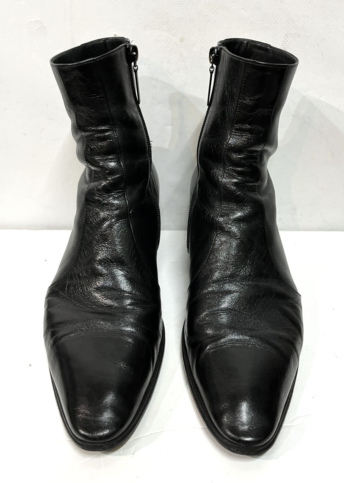 SAINT LAURENT|サンローラン MICK 75 BUCKLE BOOT サイドジップ SAINT LAURENT|サンローラン MICK 75 BUCKLE BOOT サイドジップ