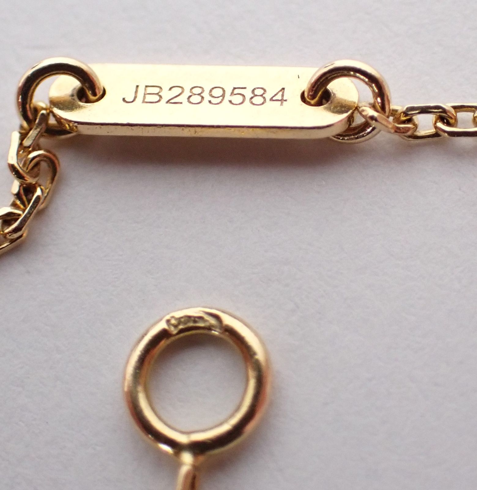 k18 パピヨン ブレスレット Au750