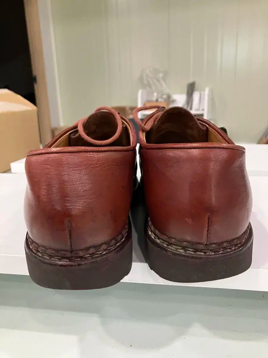  Paraboot パラブーツ ミカエル マルーン 40 ローファー ブーツ 革靴