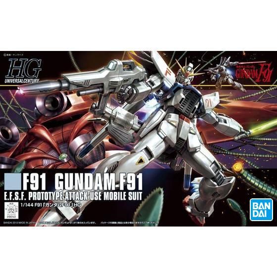 新品未開封】HGUC 1/144 ガンダムF91 - メルカリ