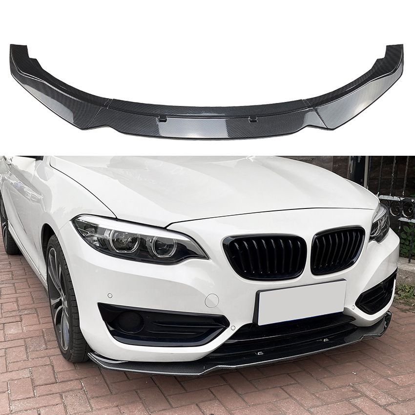 BMW 2シリーズ F22 2014-2019 用 フロントリップ PP製 2色 ノーマルモデル 220i|225i|228i対応