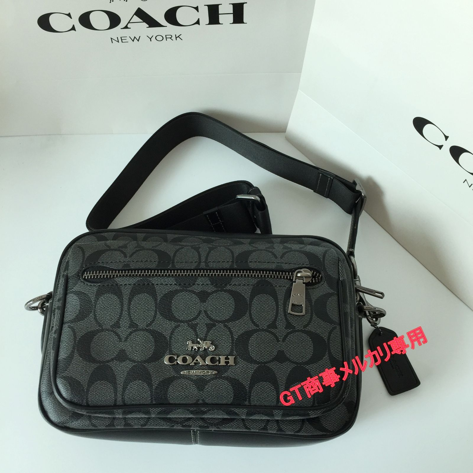 COACH＞コーチバッグ CJ510 ショルダーバッグ ボディーバッグ メンズ