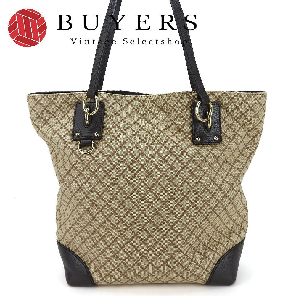 【美品】グッチ 2way ハンドバッグ ディアマンテ キャンバス×レザー 楽天市場】【バッグ】GUCCI グッチ ディアマンテ ハンドバッグ