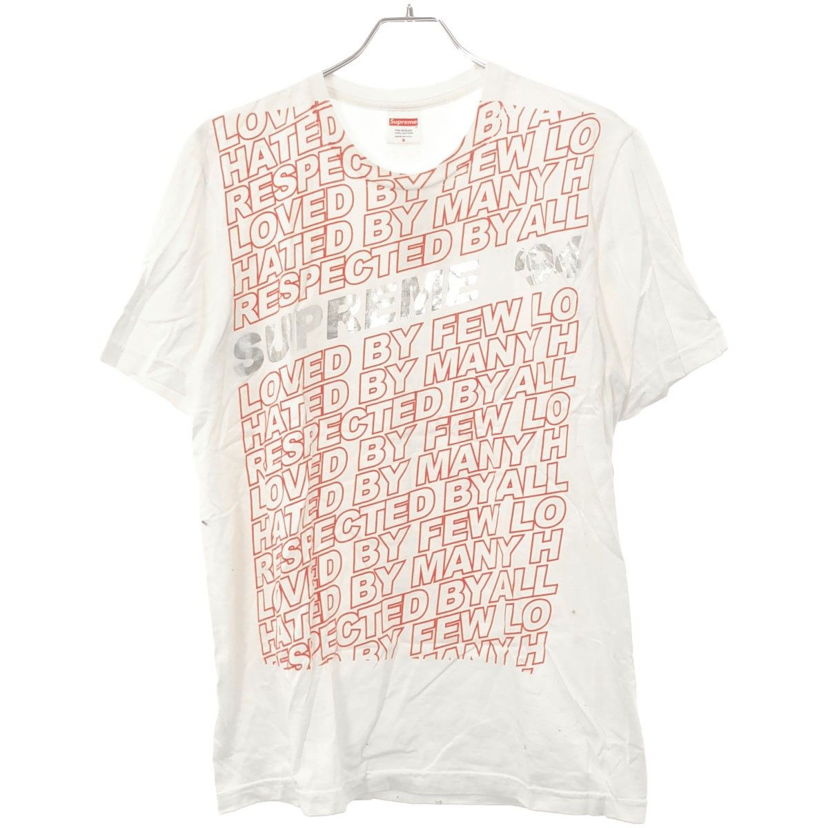 Supreme シュプリーム 22SS Respected Tee Tシャツ ホワイト S - メルカリ