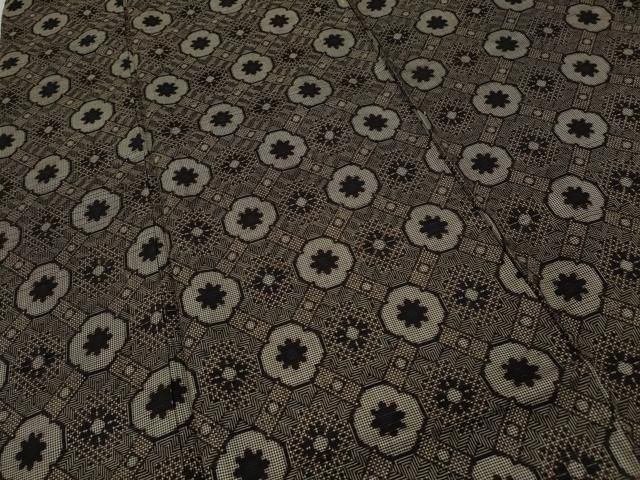 龍郷絣 菱繋ぎ花文