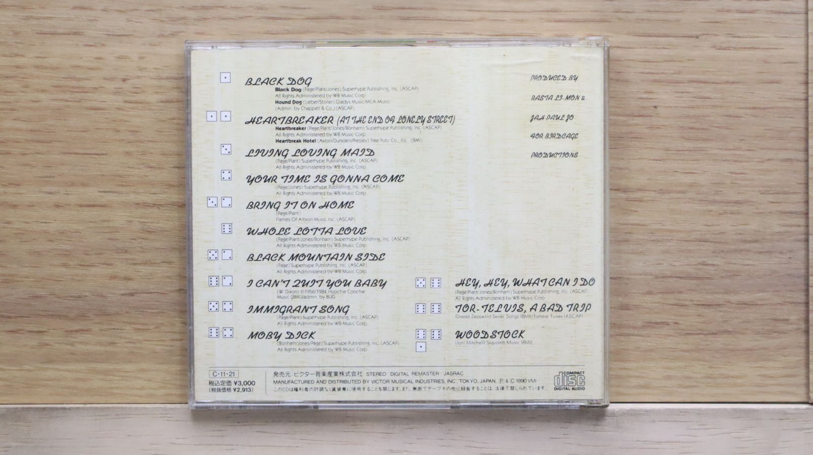 国内盤CD☆ドレッド・ツェッペリン/Dread Zeppelin□ Un-led-Ed 