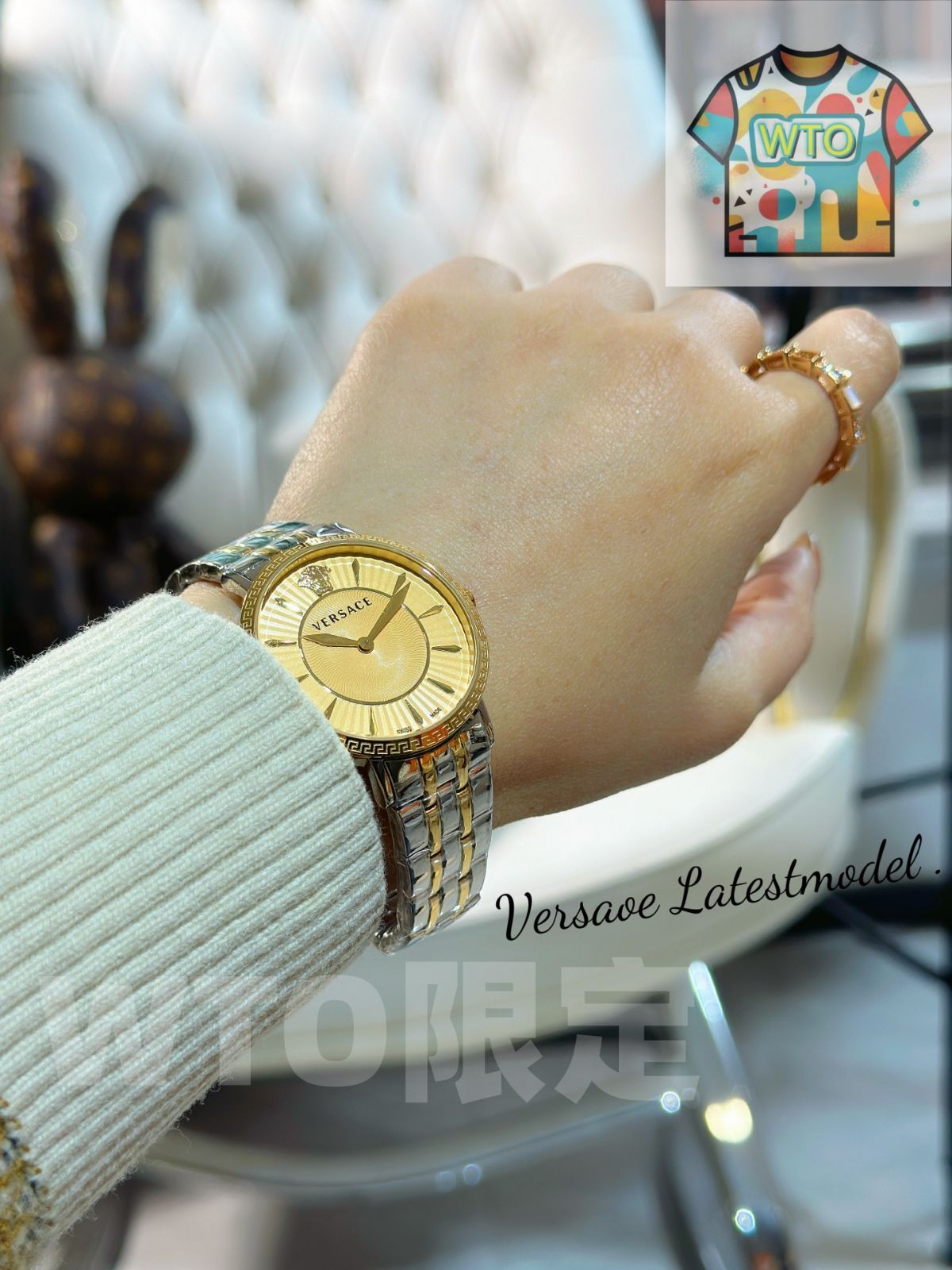 今日WTO】VERSACE GRECA CHIC Series Watch ヴェルサーチ-WTO