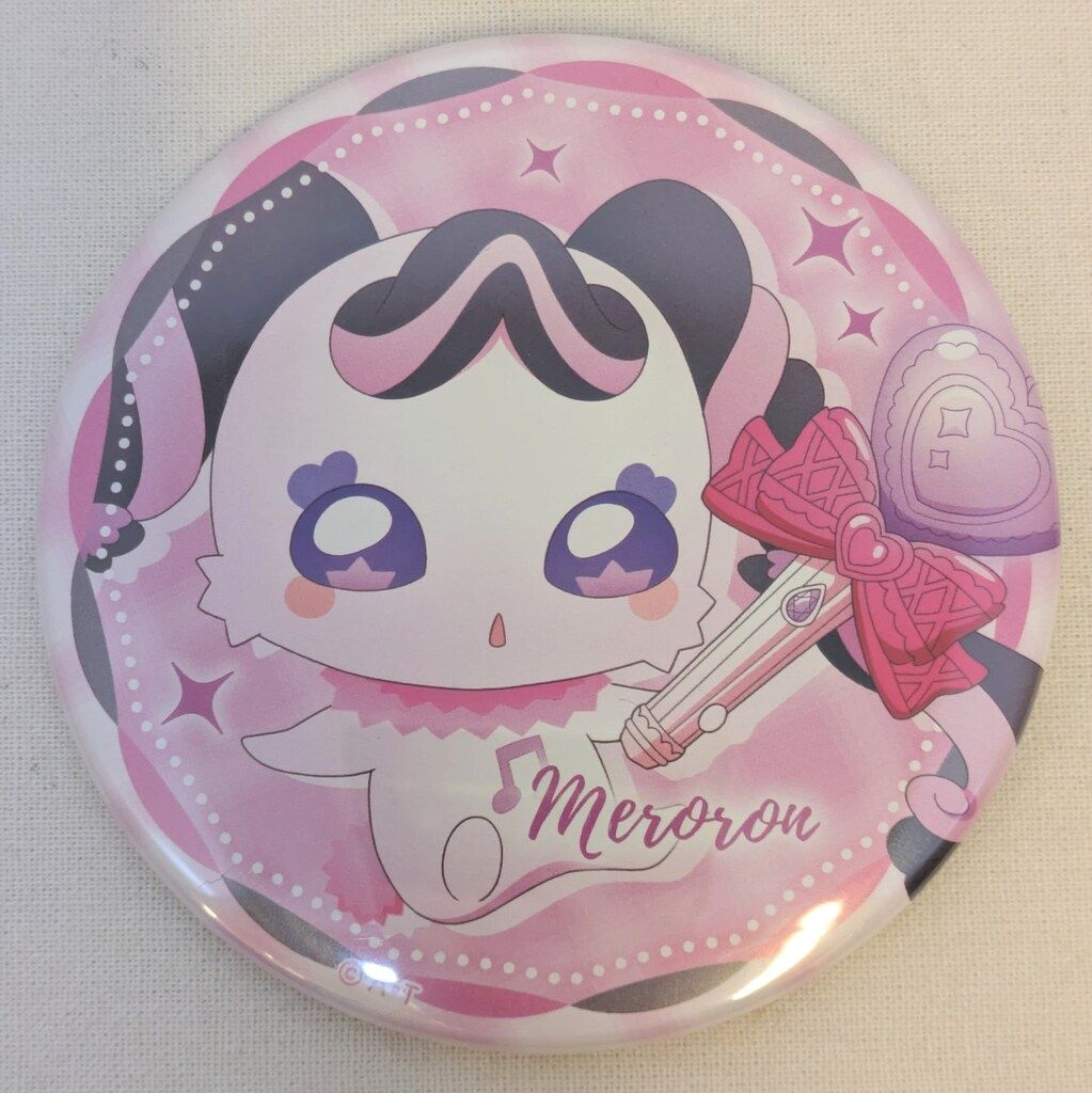 キミとアイドルプリキュア　ドリームステージ　缶バッジ　メロロン　4個　セット 東映アニメーション キミとアイドルプリキュア♪ドリーム