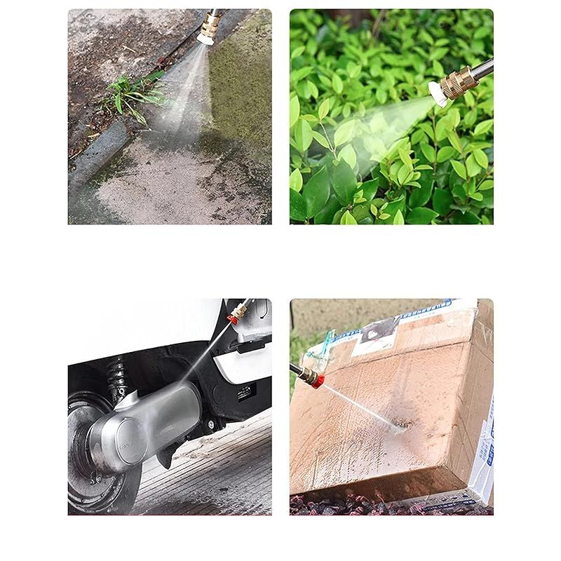 デジタルランド 洗車 掃除 散水充電式高圧洗浄機 ブラック 1 LLC-HASEGAWATOSO_COM