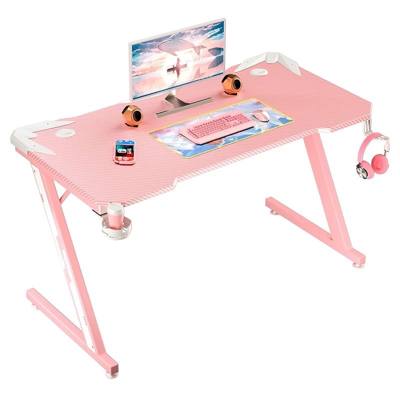 Victone ゲーミングデスク「メーカー2年」幅112cm*奥行60cm*高さ