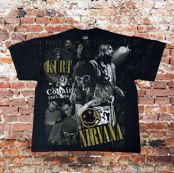 NIRVANA KURT Cobain / ニルヴァーナ カートコバーン Tシャツ NIRVANA KURT Cobain / ニルヴァーナ カートコバーン Tシャツ
