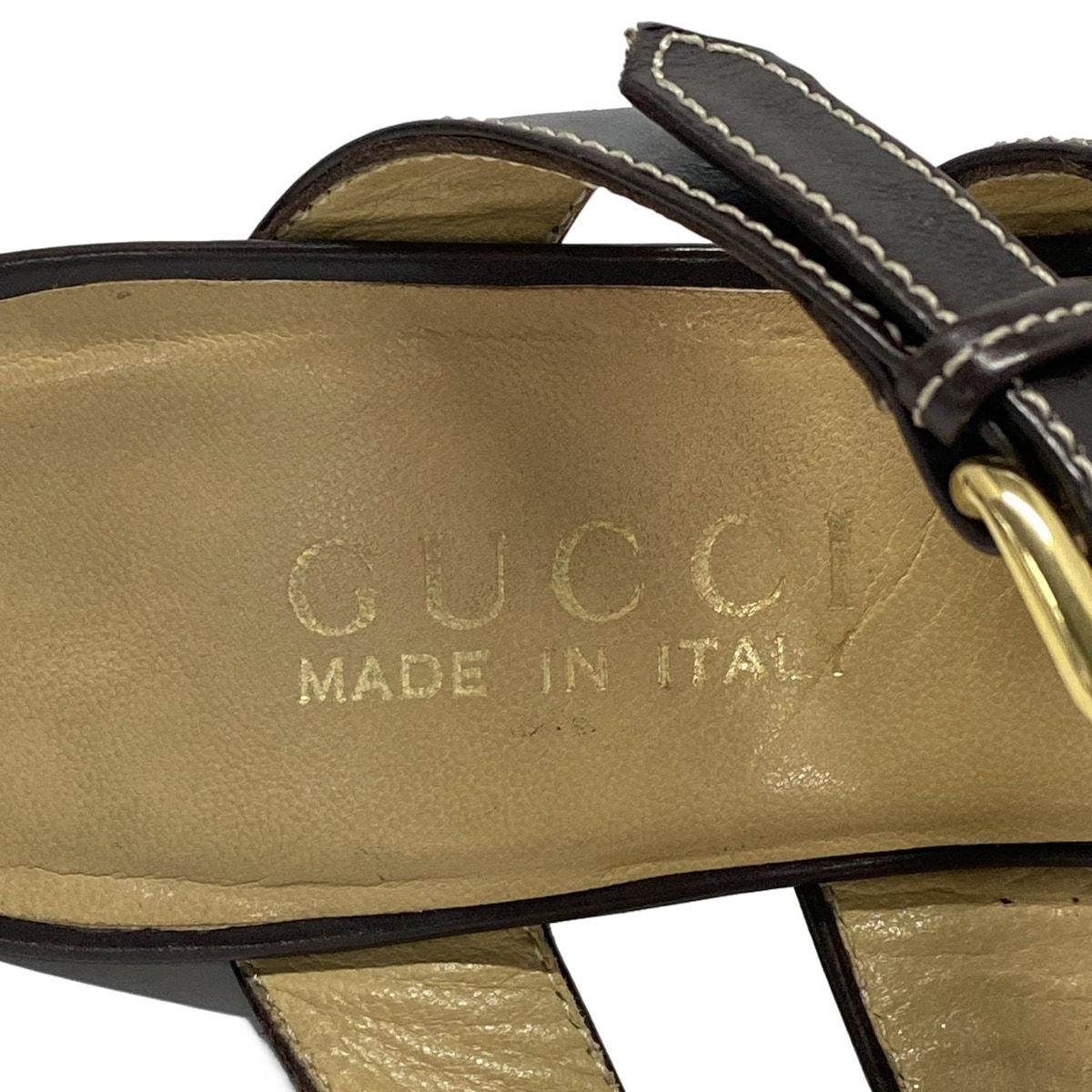 グッチ　ミュール　ベージュ　37サイズ 楽天市場】GUCCI / グッチ | プリンスタウン ホースビット