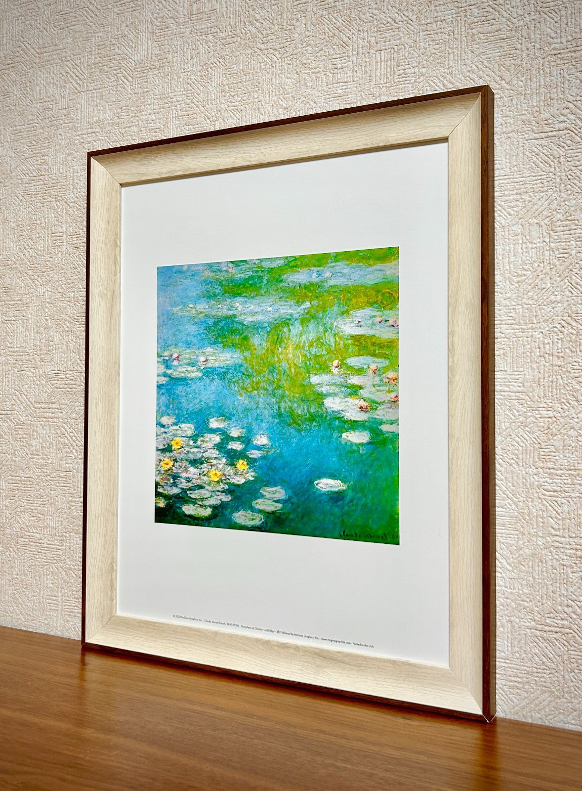 額縁.絵画.イタリア製.クロード・モネ.ボルディゲラの情景.輸入雑貨.新品未使用 額縁.絵画.イタリア製.クロード・モネ.ボルディゲラの情景.輸入