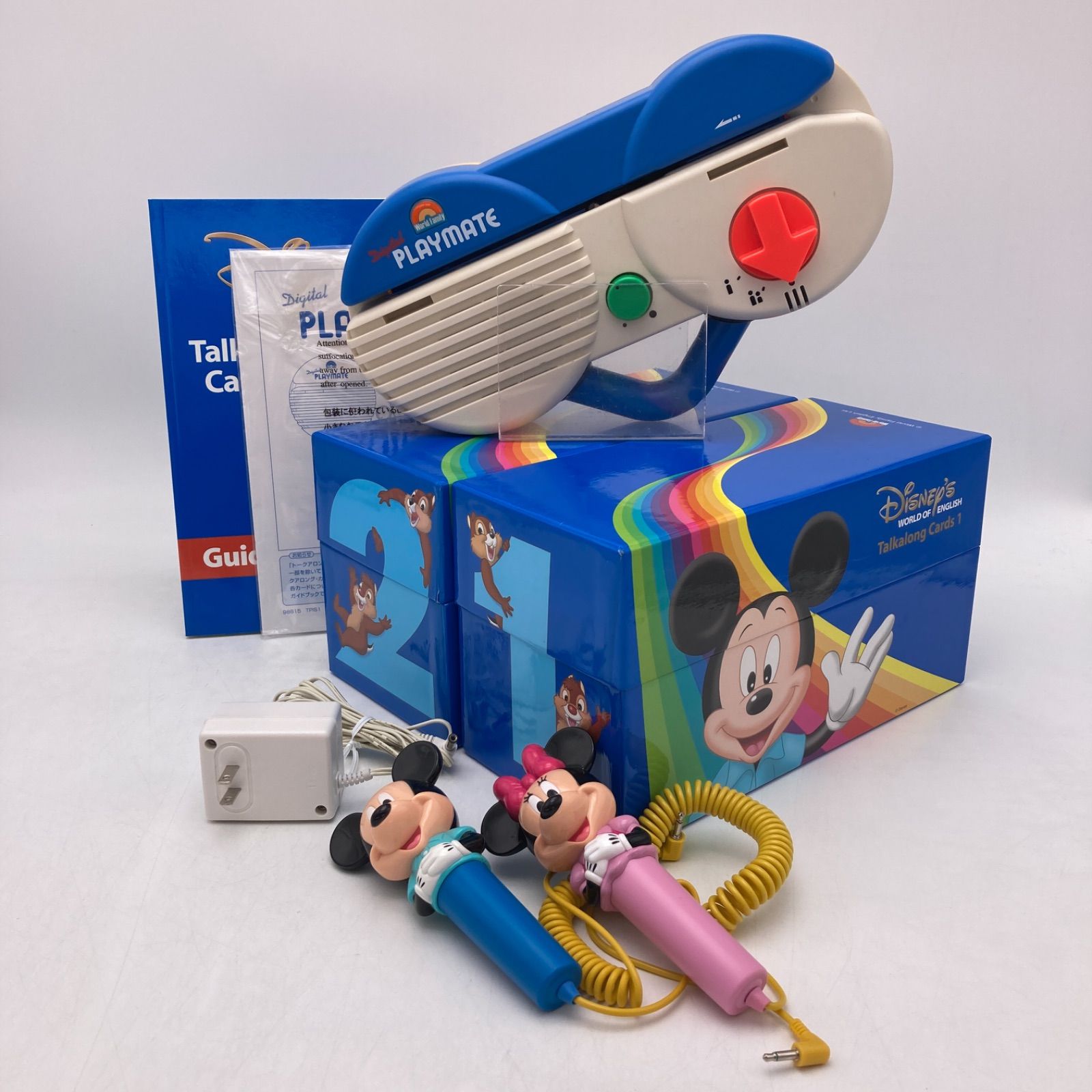 ディズニー英語DWE トークアロング両面デジタルZippy カードセット