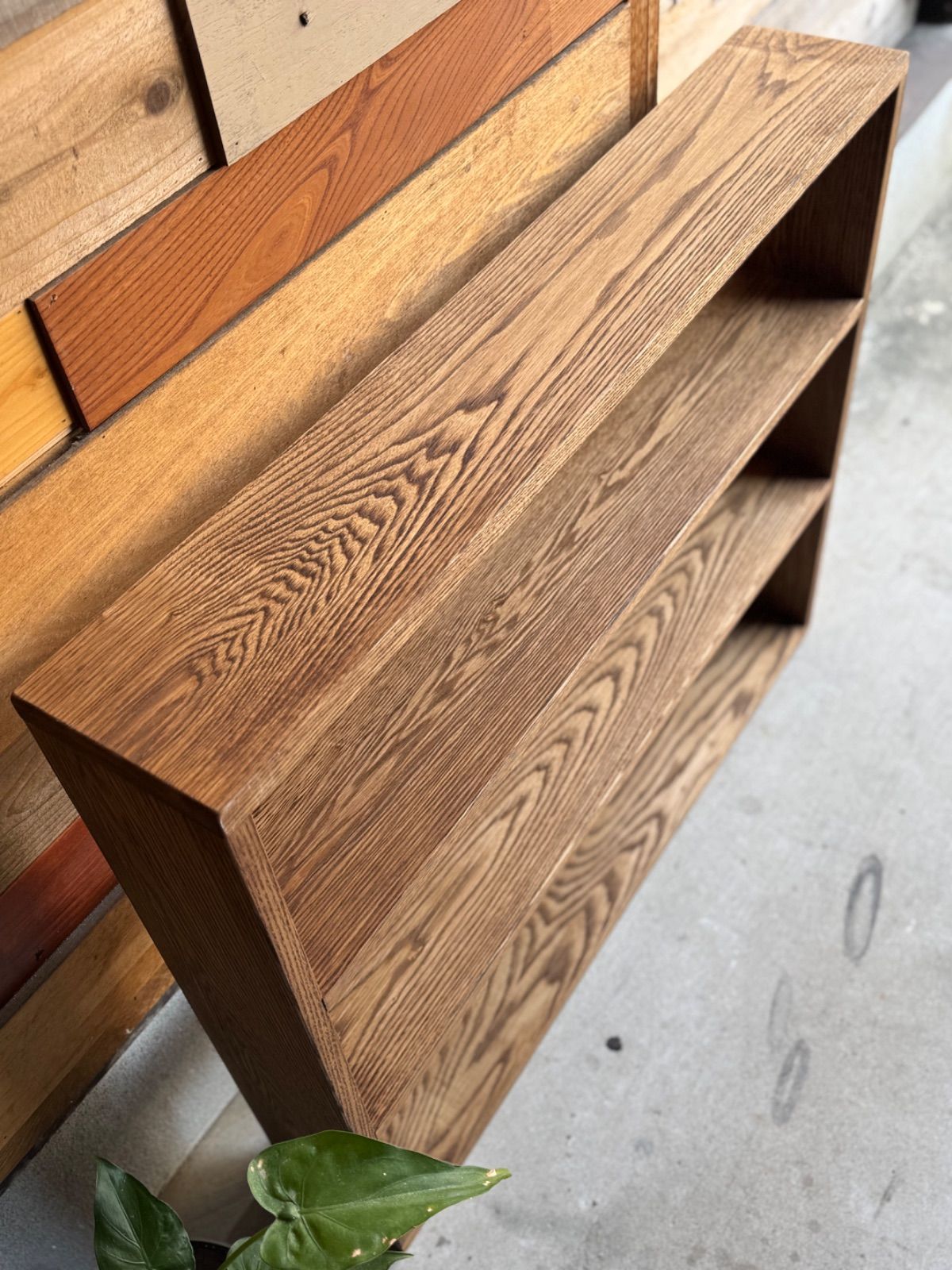 タモ無垢材の棚 スリムLサイズ 【公式通販】