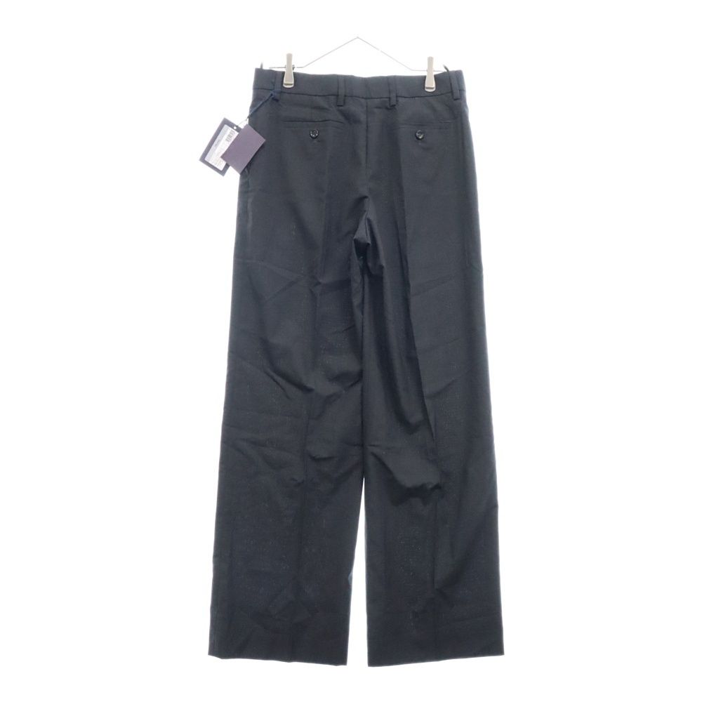 【24AW】新作 ウール パンツ◆プラダ◆ Black Wool Blend Pants | PRADA