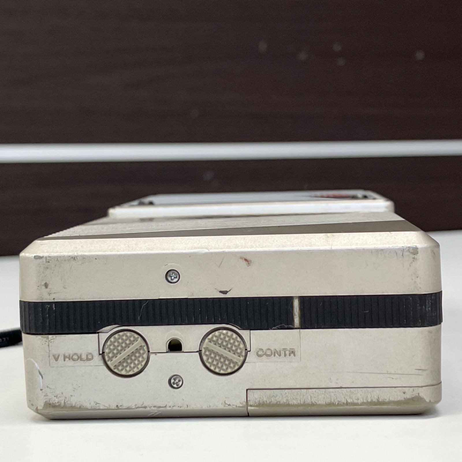 7-000015】 SONY WATCHMAN 1985年製 FD-18 ポータブルテレビ ラジオ