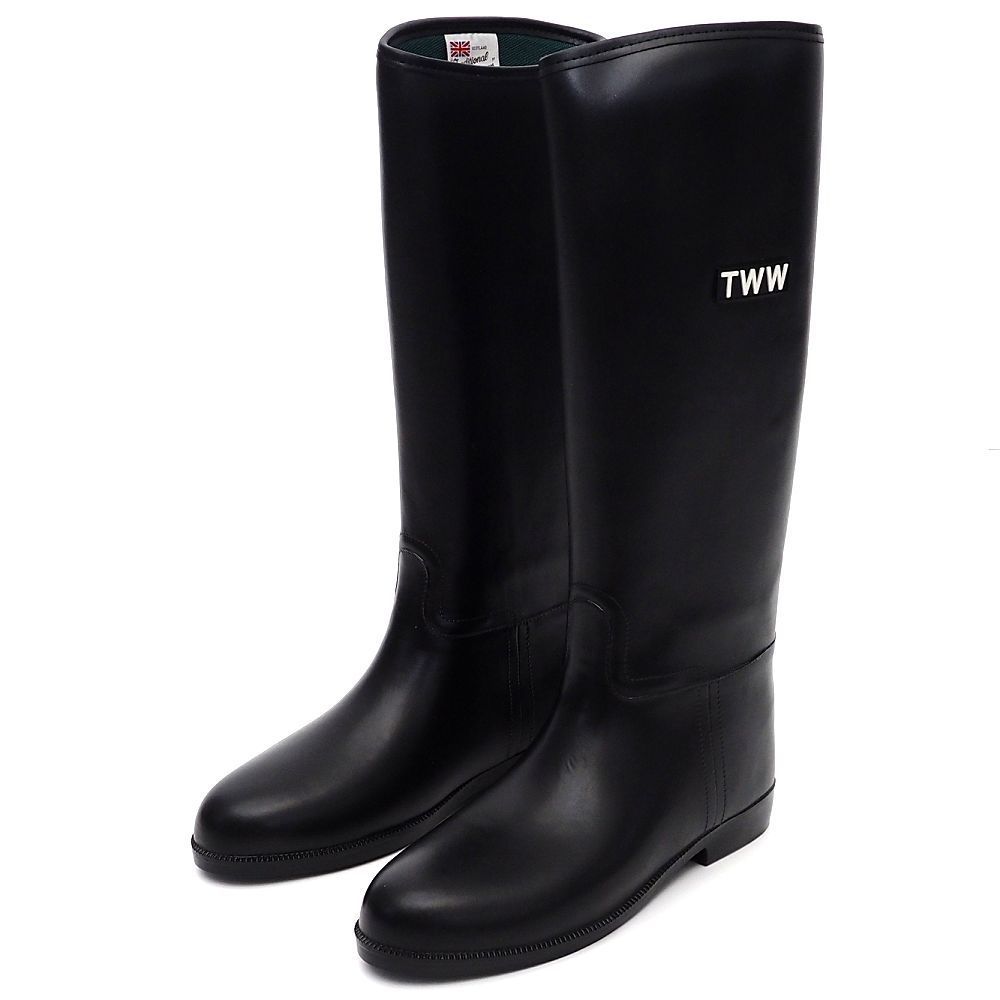 Traditional Weatherwear LONG RAIN BOOTS TWW レインブーツ サイズ 37 ブラック トラディショナル ウェザーウェア マッキントッシュ レディース 5L F06167 KUG21