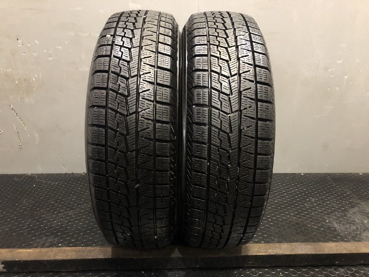 走行短め YOKOHAMA ice GUARD iG70 165/65R14 14インチ スタッドレス 2本 21年製 トール タンク ルーミー ソリオ等　(KTO038)