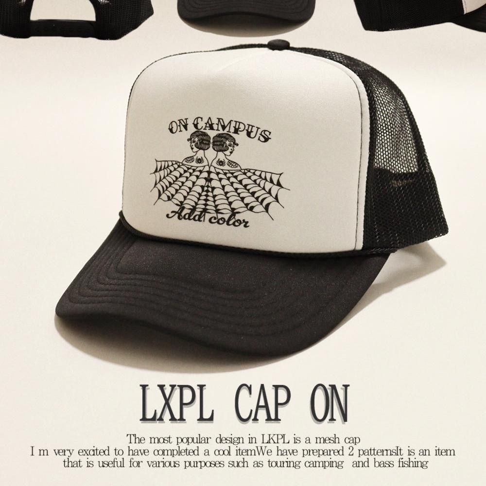 LXPL CAP ON アメカジ トラッカーキャップ - メルカリ