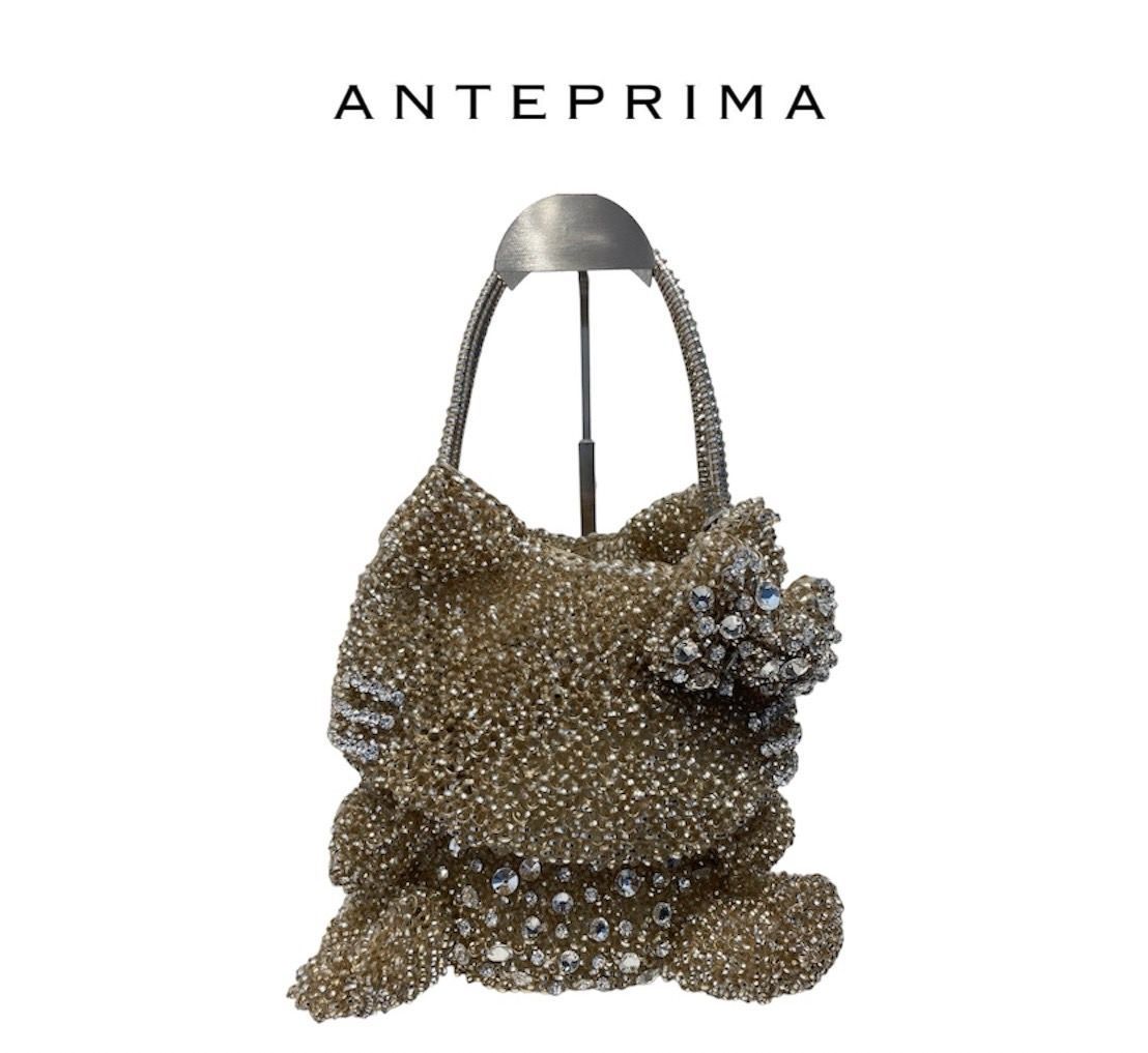 【専用✨】アンテプリマ×ハローキティ コラボ商品ワイヤーバッグ ゴールド お花 ANTEPRIMA/WIREBAG(アンテプリマ/ワイヤーバッグ) POP UP STORE