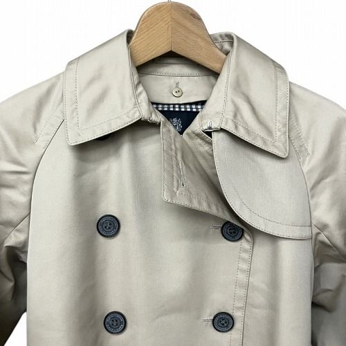 アクアスキュータム AQUASCUTUM ミニマル トレンチコート ライナー付き