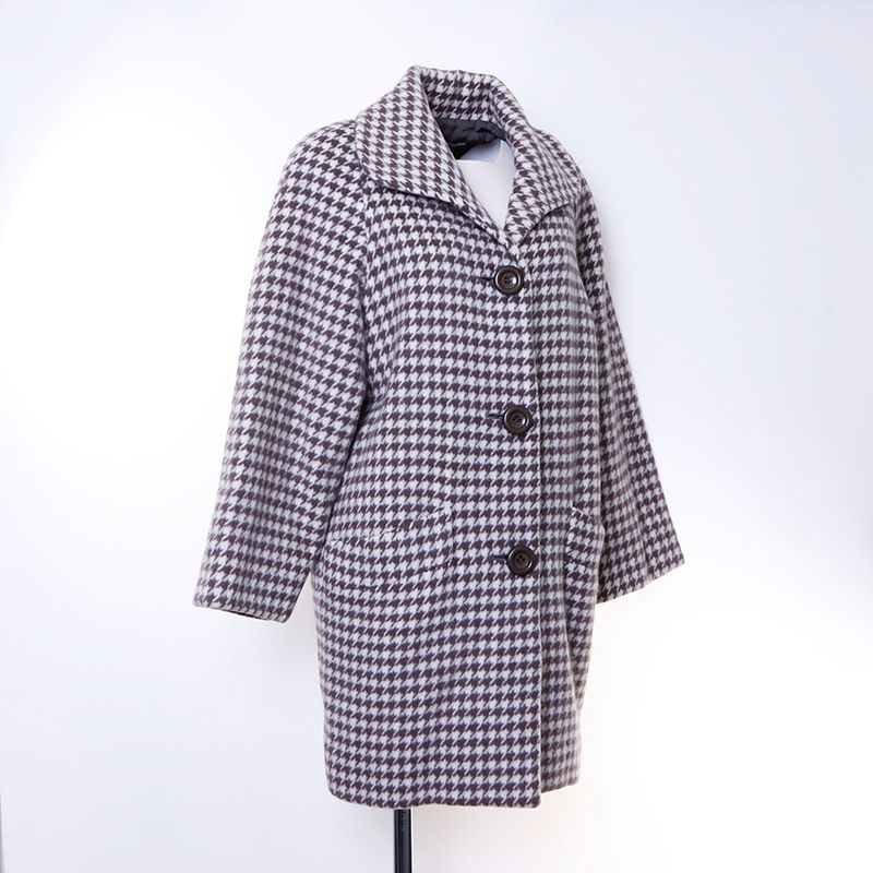 Christian Dior クリスチャンディオール コート 千鳥柄 - メルカリ