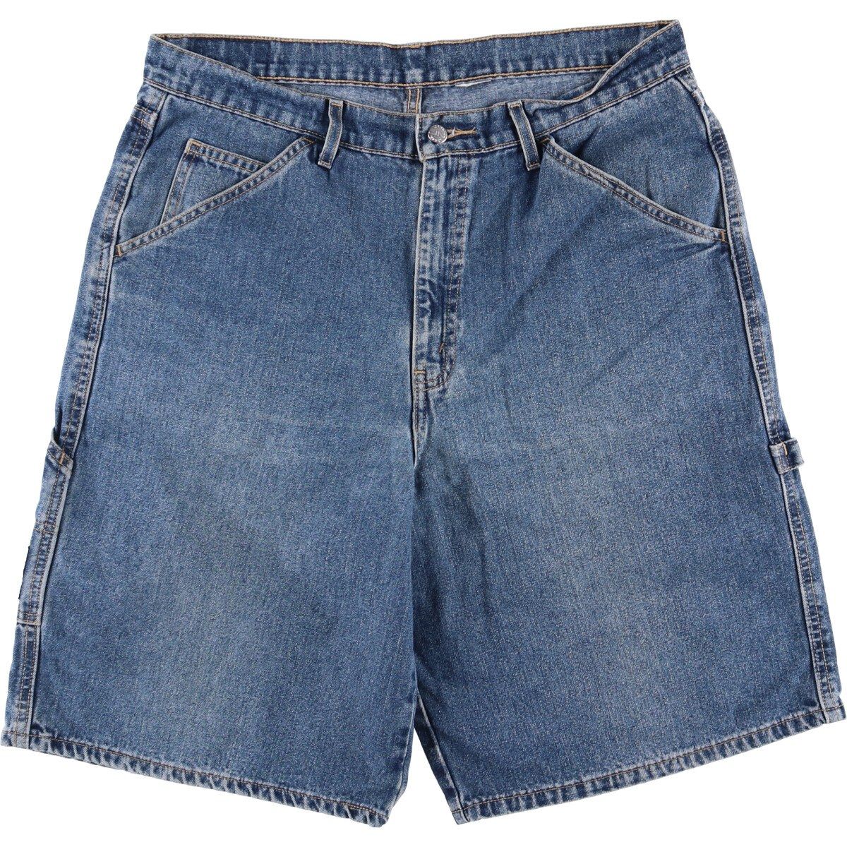古着 リーバイス Levi s L2 デニムペインターショーツ ハーフパンツ メンズw37相当|eaa587955