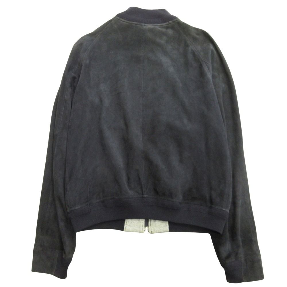 【美品】VALSTAR スエードレザージャケット ネイビー サイズ48 美品】VALSTAR スエードレザージャケット ネイビー サイズ48