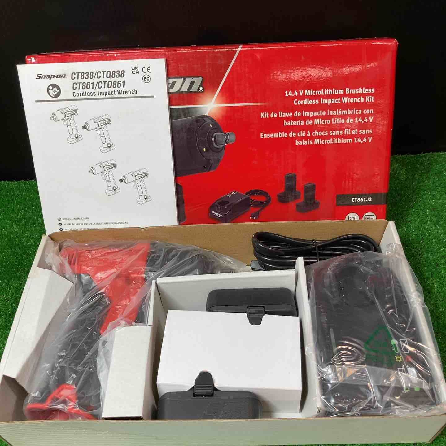 スナップオン/Snap-on 14.4V 3/8sq コードレスインパクトレンチ