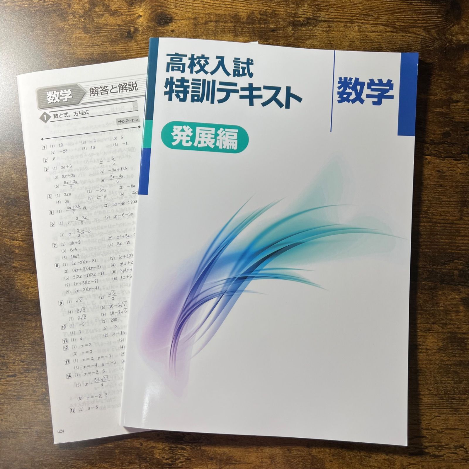 高校入試 特訓テキスト 数学 国語 セット 受験 入試 中学 問題集 塾 