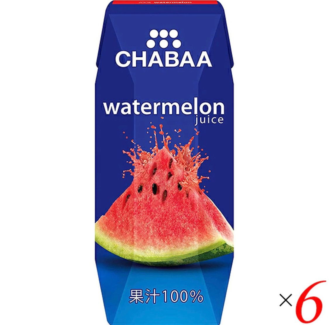 スイカジュース ウォーターメロン チャバ CHABAA 100%ジュース-0