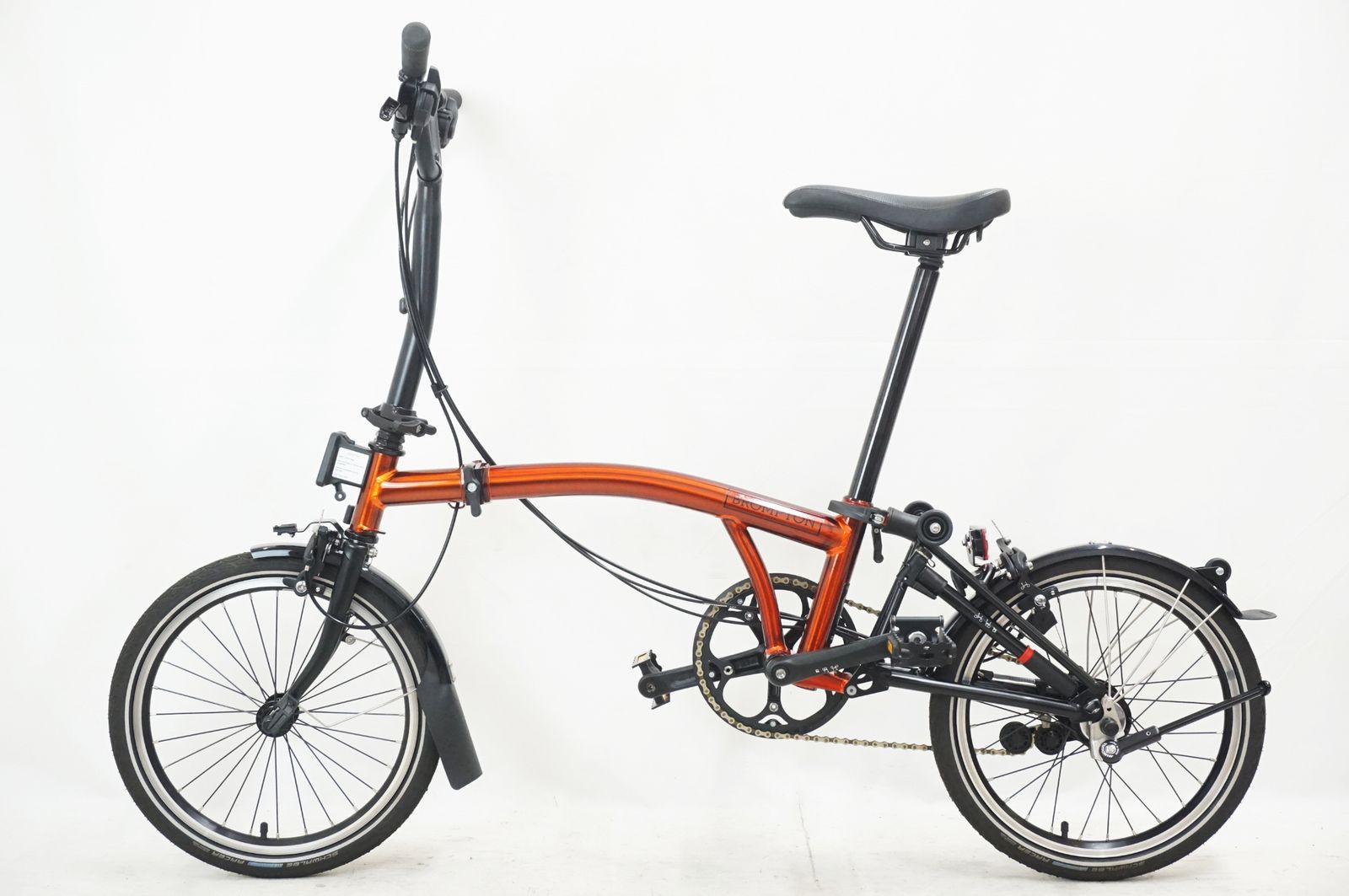 BROMPTON ブロンプトン C LINE EXPLORE MID FLAME LACQUER モデル 16インチ 折り畳み自転車 バイチャリ福岡店