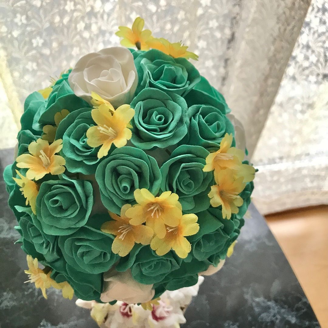 薔薇のトピアリー ミントグリーン - メルカリ 