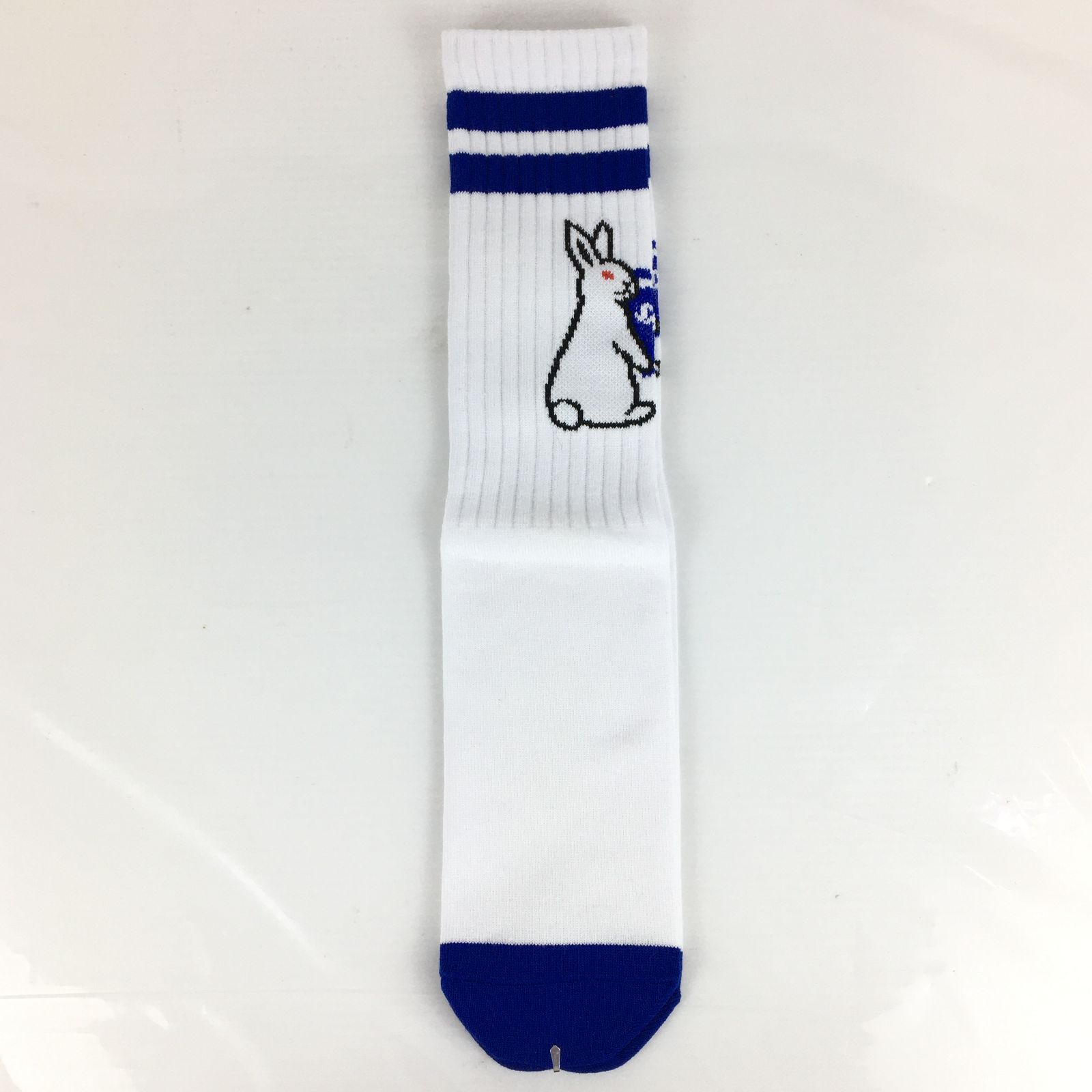 【開封未使用品】SAPEur FR2 RABBIT SOCKS サプール エフアール2 ラビット コラボ ソックス ブルー 青 靴下 00498hi◇168