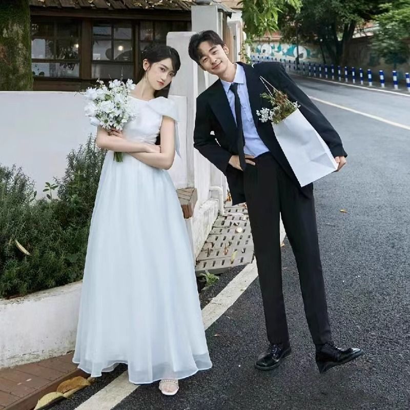 フレンチ風軽婚纱 レディース