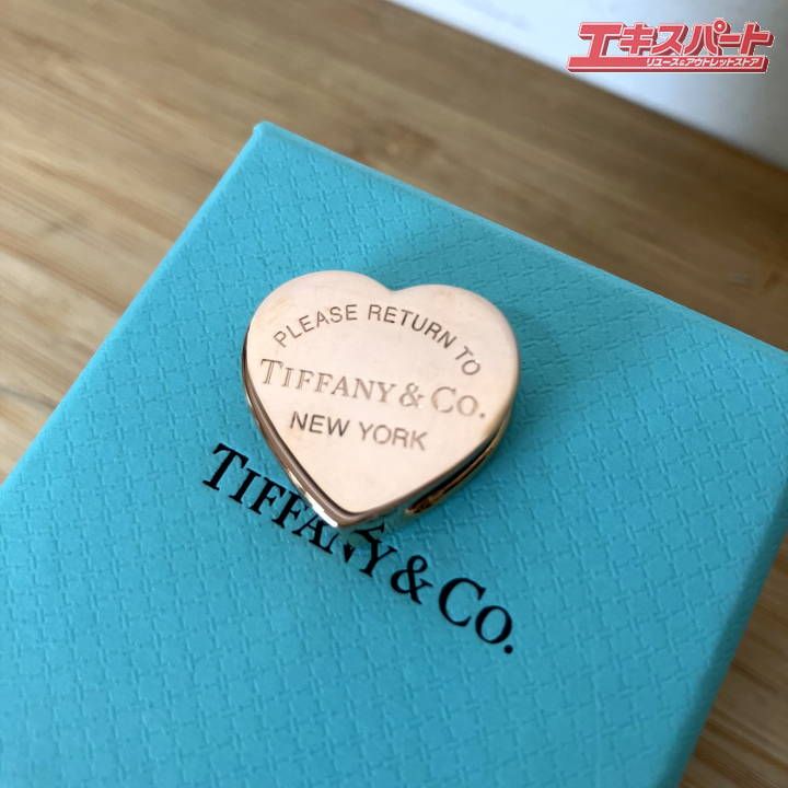 Tiffany リターン トゥ ティファニー スカーフリング　ローズゴールド Return to Tiffany® Scarf Ring in Rose Gold-plated Metal