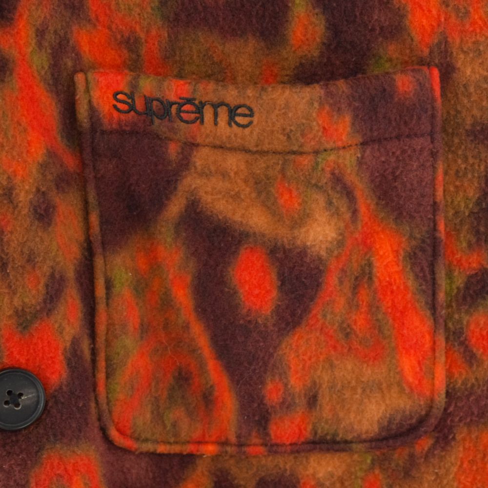 SUPREME (シュプリーム) 21AW Paisley Fleece Shirt ペイズリー