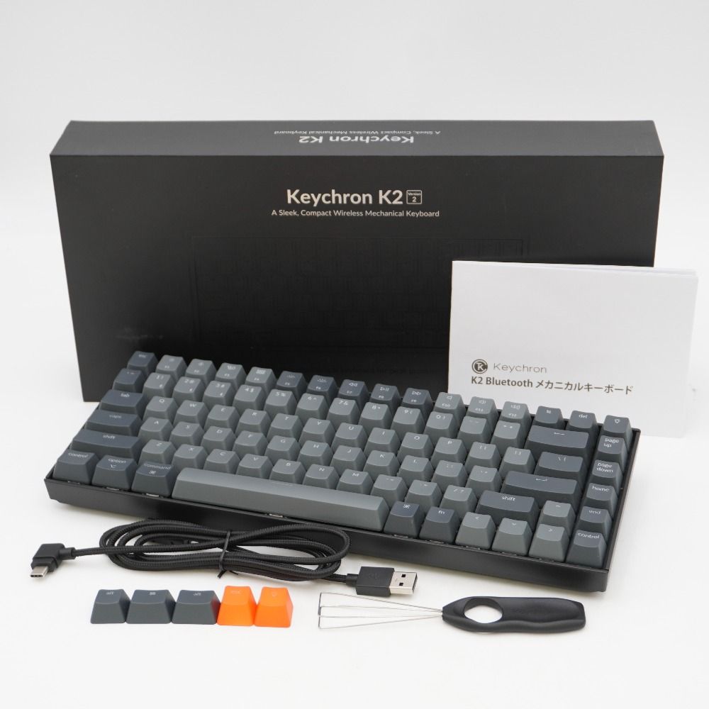 Keychron キークロン PC周辺機器 Keychron K2 V2 ワイヤレスメカニカルキーボード K2A1