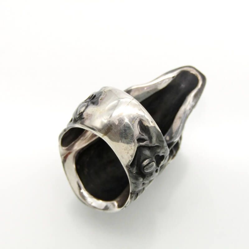 JAP工房　エイリアンリング（Battle Grid） JAP工房 ジャップ工房 リング Battle Grid Alien Ring Black Ver