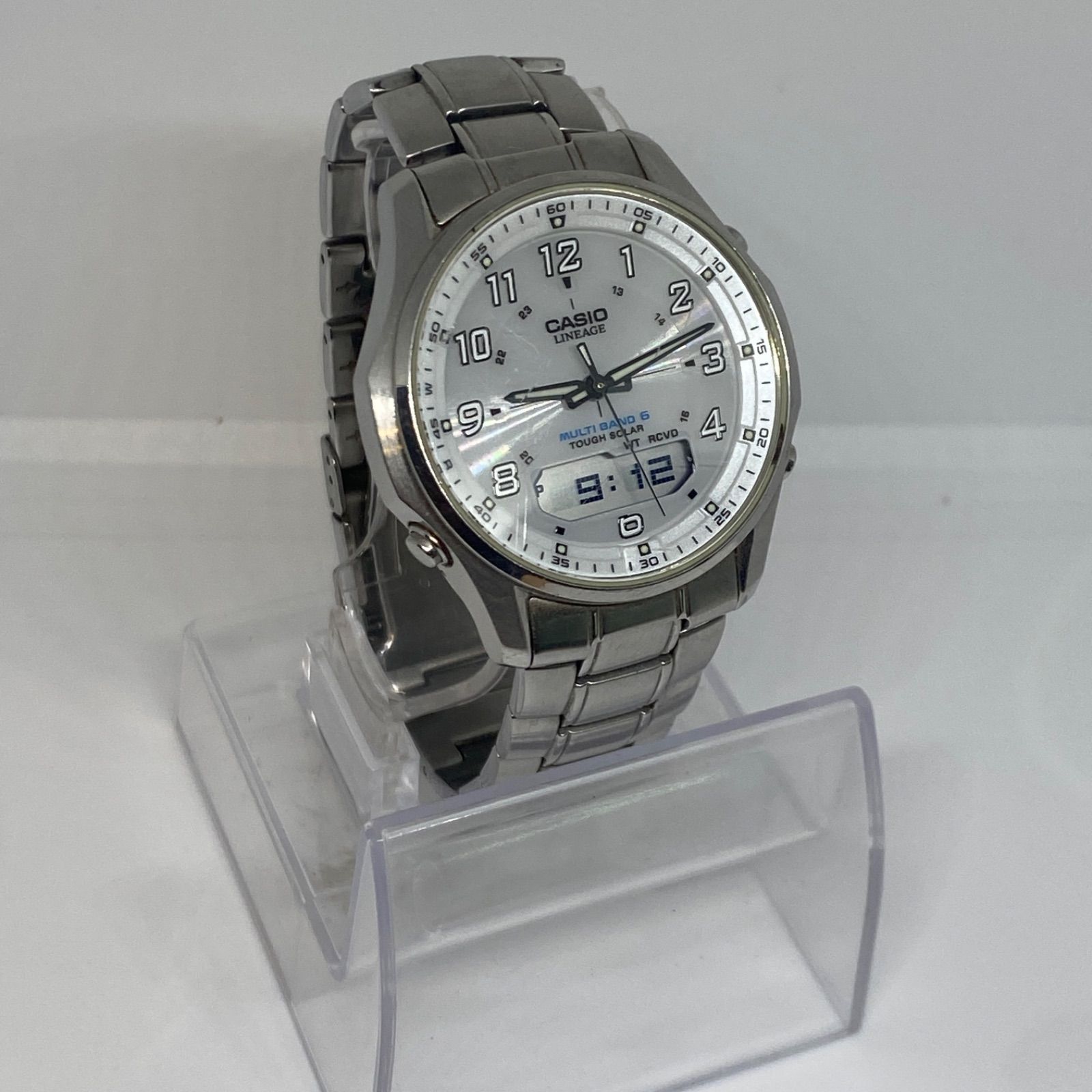 LCW-M100 CASIO カシオ 腕時計 ソーラー 電波 メンズ デジアナ