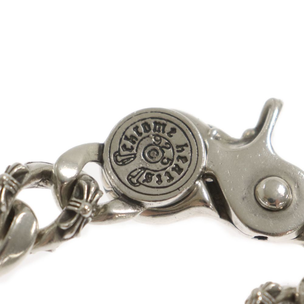 CHROME HEARTS (クロムハーツ) OLD FNCY CHN LNK オールド ファンシーリンククリップ シルバーブレスレット