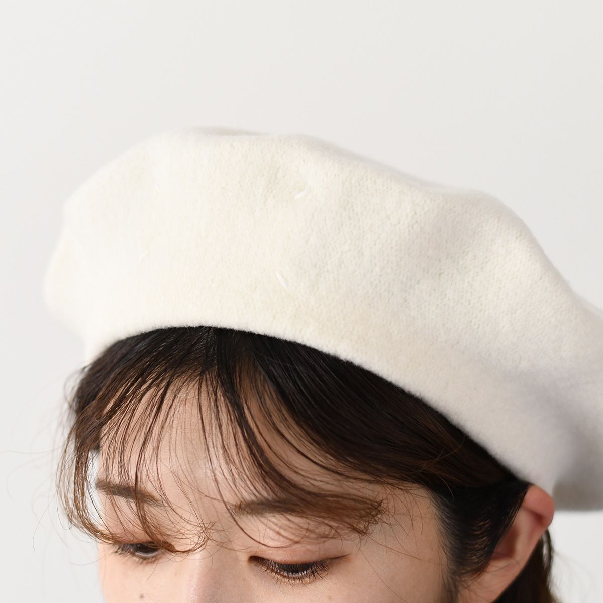 MAISON MARGIELA メゾン マルジェラ 帽子 ベレー帽 ヘビー ウール