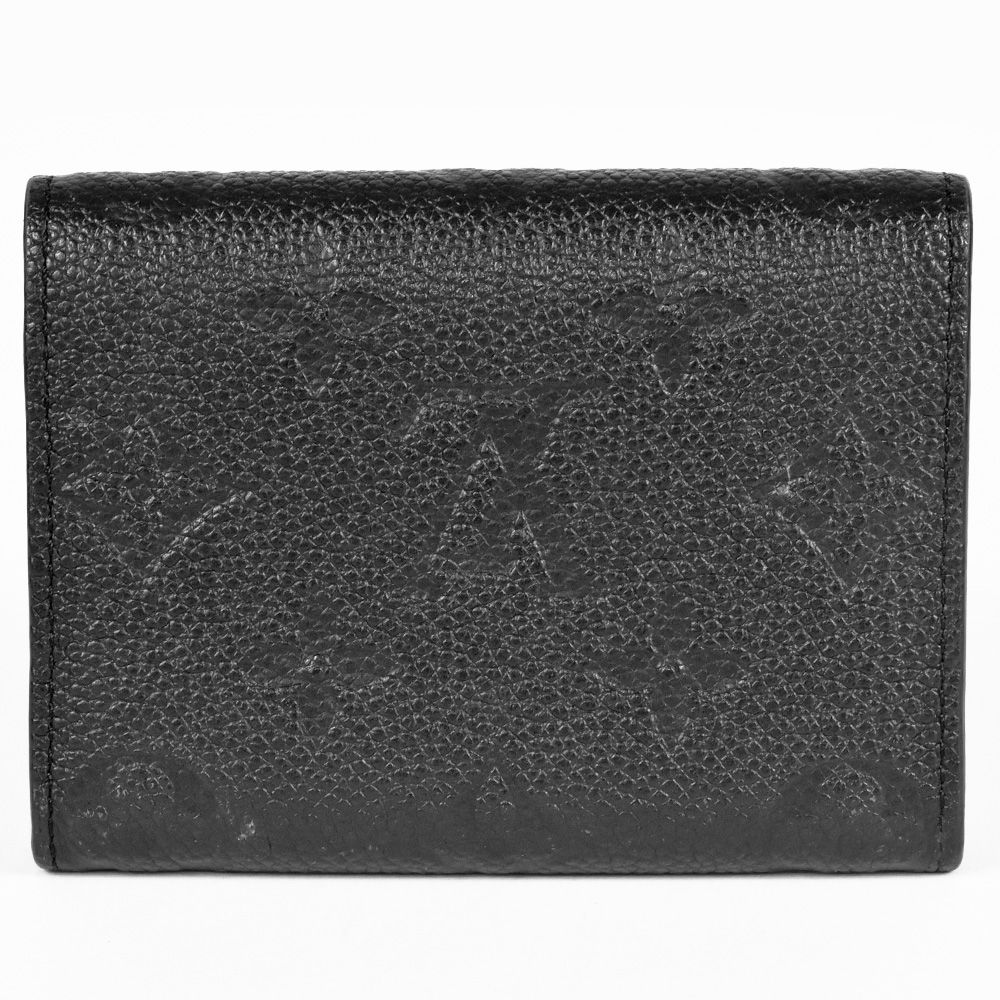 ルイヴィトン LOUIS VUITTON アンヴェロップ カルト ドゥ ヴィジット カードケース モノグラム アンプラント M58456 ブラック  ゴールド金具 CA4210【中古】 - メルカリ