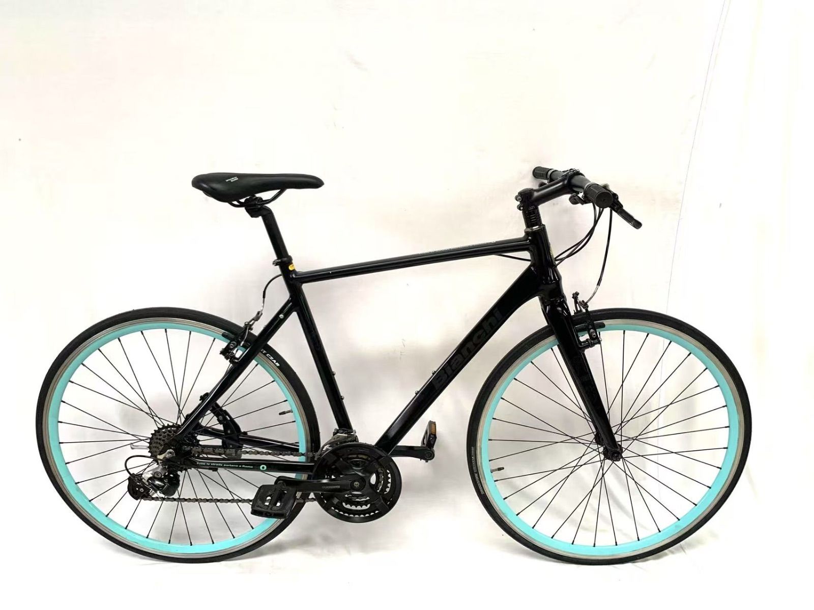 Hsyktn様 ビアンキ Bianchi クロスバイク ROMA Ⅳ超軽量10.9キロ SHIMANO 3X8S 24速 54サイズ ZJ9330