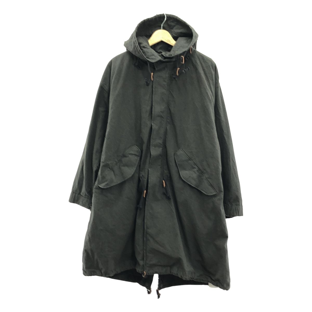 kaval | カヴァル | Fish tail long coat ライナー付き フィッシュテール ロングコート | S | ダークグレー | メンズ